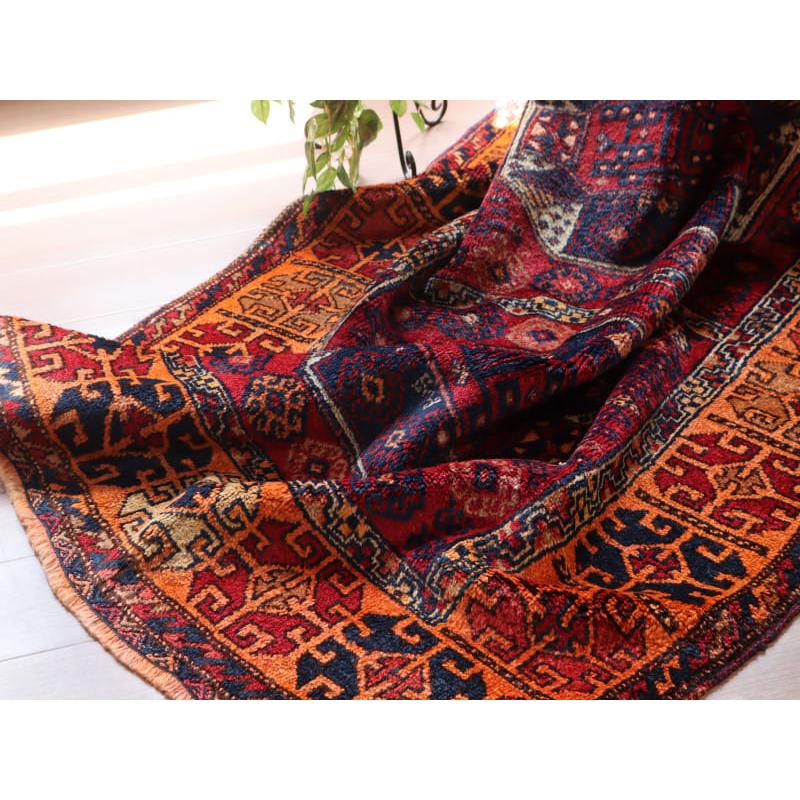 トライバルラグ 手織り絨毯 トルコ 235x123cm アンテップ クルディッシュ | ブランド登録なし | 07