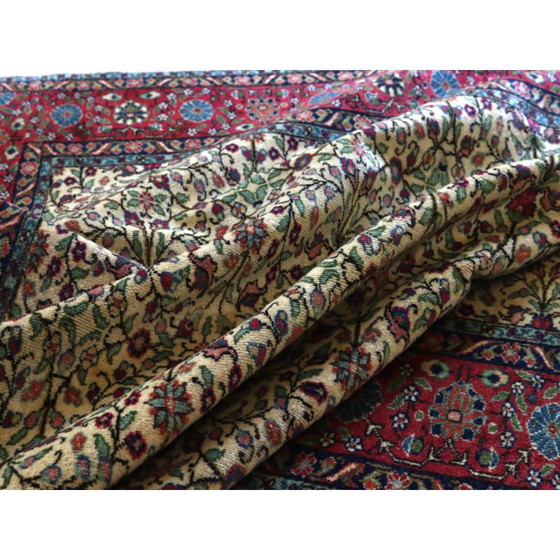 トライバルラグ 手織り絨毯 トルコ 216x149cm カイセリ ベージュ 小花柄 |  | 10