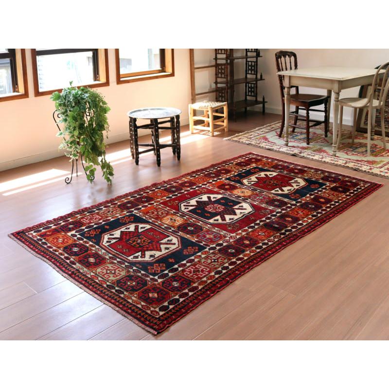 トライバルラグ 手織り絨毯 トルコ 233x130cm シャワック ウルファ | ブランド登録なし | 01