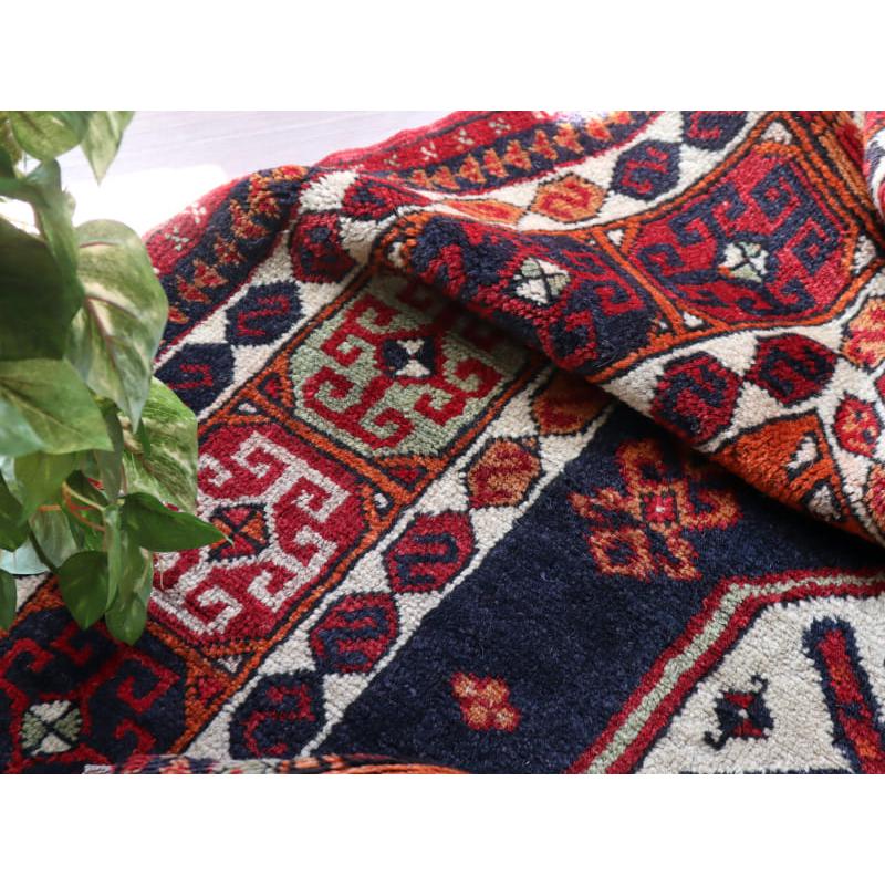 トライバルラグ 手織り絨毯 トルコ 233x130cm シャワック ウルファ | ブランド登録なし | 09