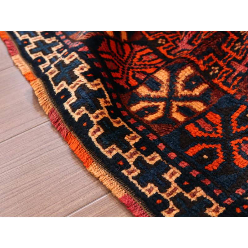 トライバルラグ 手織り絨毯 トルコ 206x100cm ハッキャリ ヘルキ | ブランド登録なし | 08