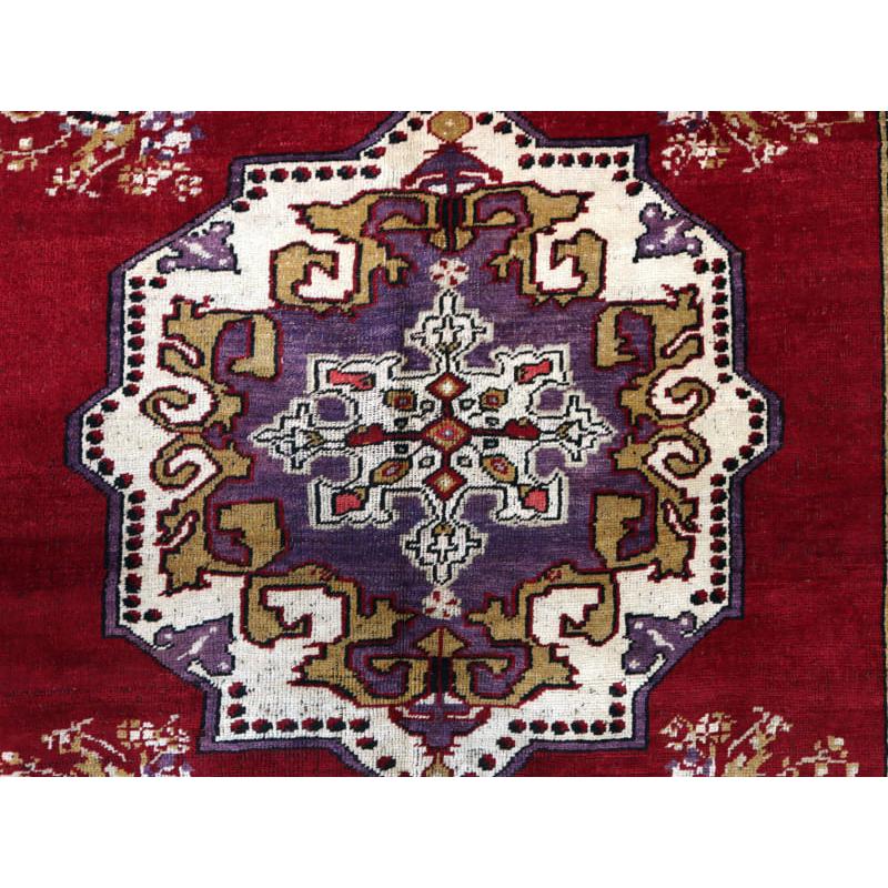 トライバルラグ 手織り絨毯 トルコ 246x155cm コンヤ カラプナル メダリオン | ブランド登録なし | 02