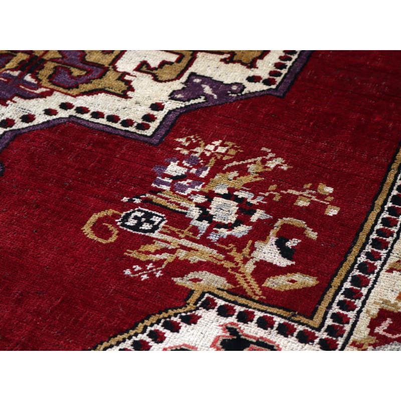 トライバルラグ 手織り絨毯 トルコ 246x155cm コンヤ カラプナル メダリオン | ブランド登録なし | 04