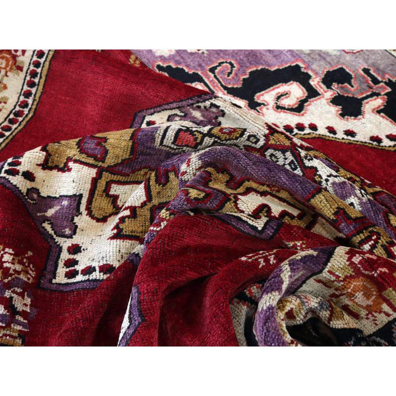 トライバルラグ 手織り絨毯 トルコ 246x155cm コンヤ カラプナル メダリオン | ブランド登録なし | 08