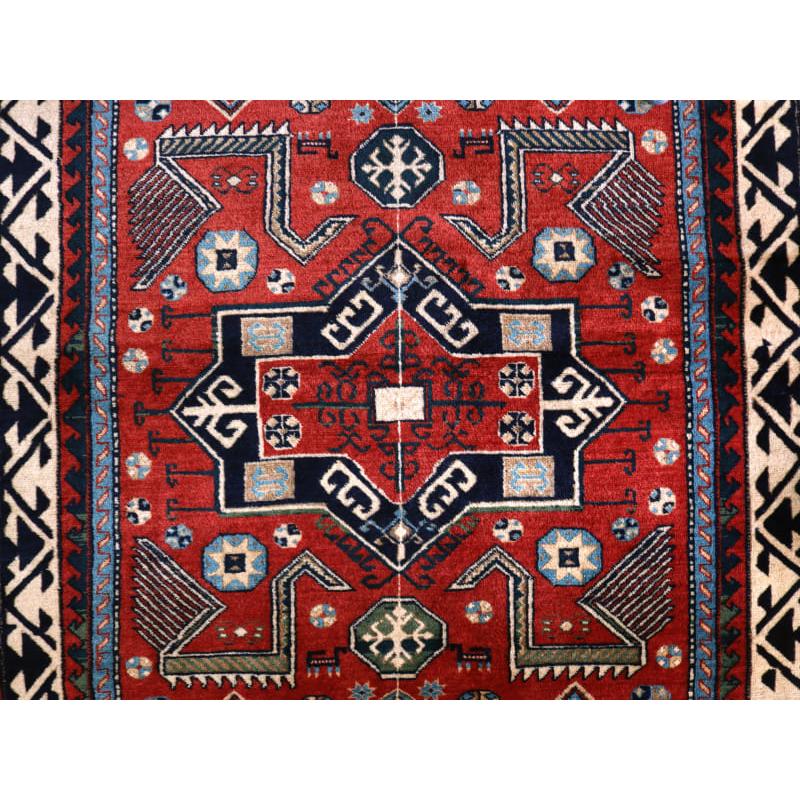 トライバルラグ 手織り絨毯 トルコ 206x136cm チャナッカレ カザック | ブランド登録なし | 04