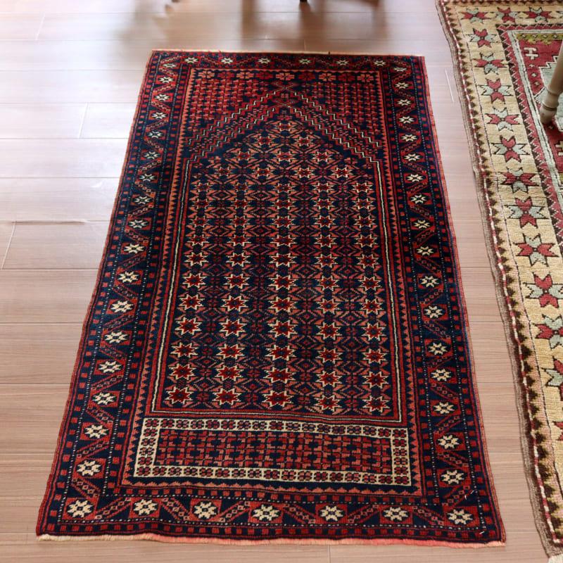 トライバルラグ 手織り絨毯 トルコ 146x80cm ヤージベディル | ブランド登録なし