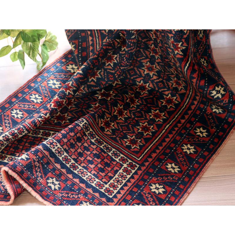 トライバルラグ 手織り絨毯 トルコ 146x80cm ヤージベディル | ブランド登録なし | 05