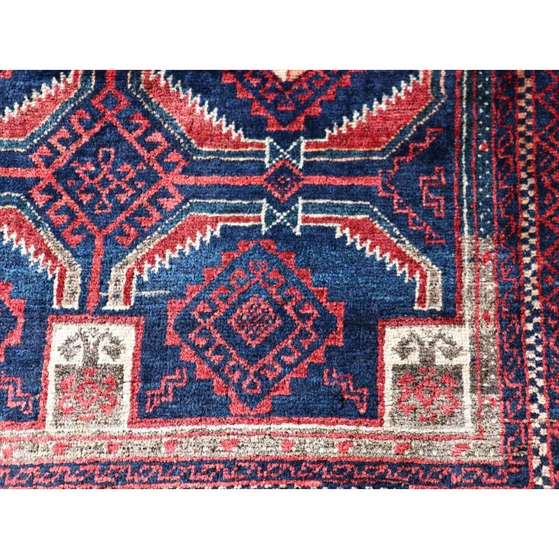 部族絨毯 トライバルラグ バルーチ  170x97cm  サラハニ 八角形のモチーフ | ブランド登録なし | 06