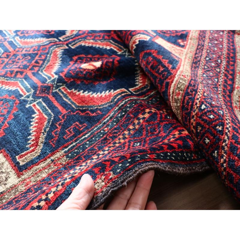 部族絨毯 トライバルラグ バルーチ  170x97cm  サラハニ 八角形のモチーフ | ブランド登録なし | 09