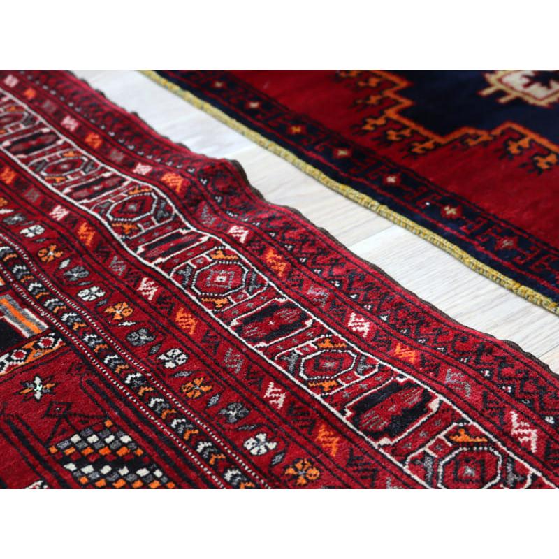 トライバルラグ 手織り絨毯 114x78cm トルクメン モスク 年号1483 | ブランド登録なし | 04