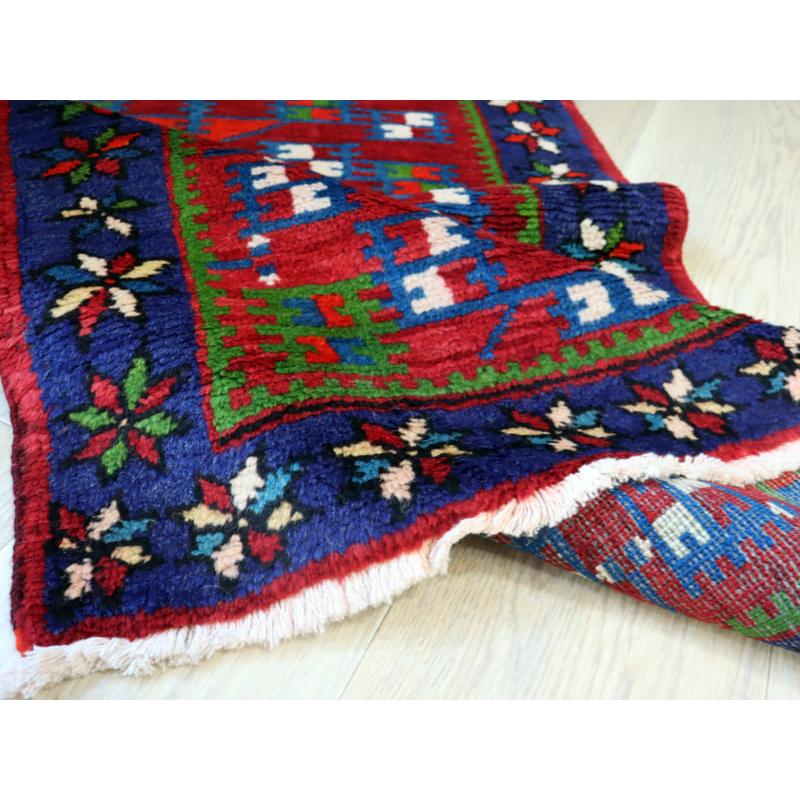 トライバルラグ 手織り絨毯 トルコ 132x75cm アフィヨン 生命の木 | ブランド登録なし | 06