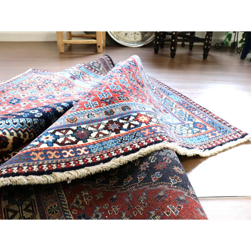 トライバルラグ 部族絨毯 イラン南部ヤラメ Yalameh 192x147cm