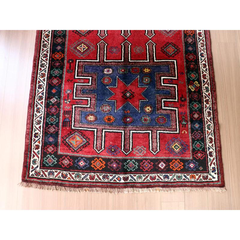 ヴィンテージラグ デルベント 254x129cm ダゲスタン コーカサス地方