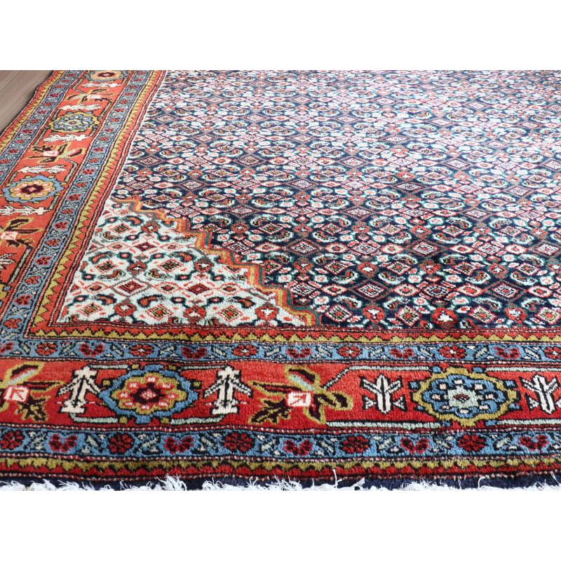 ペルシャ絨毯 アルデビル 267x163cm ヴィンテージラグ ヘラティ文様