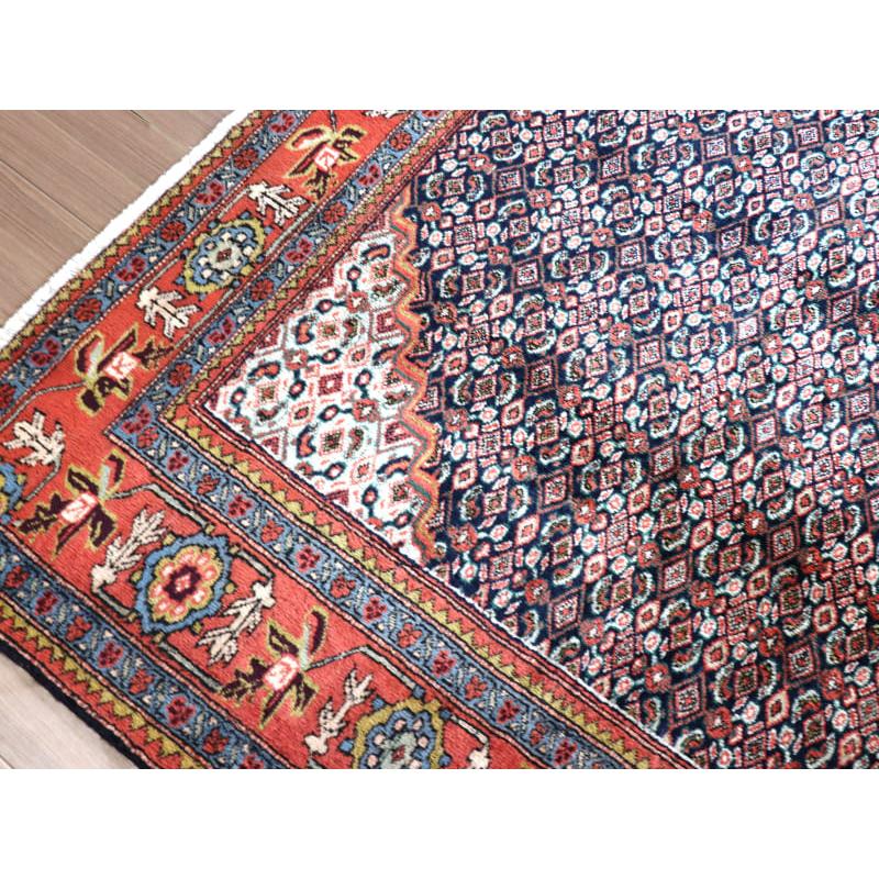 ペルシャ絨毯 アルデビル 267x163cm ヴィンテージラグ ヘラティ文様