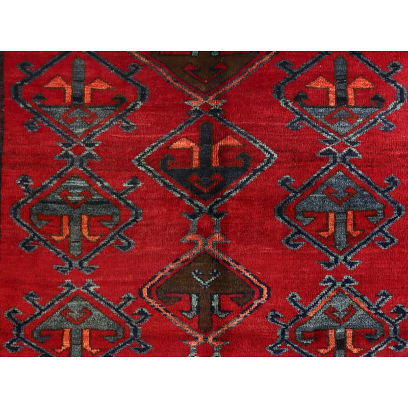 トライバルラグ ロリ族 238x180cm レッド ネイビー | ブランド登録なし | 04