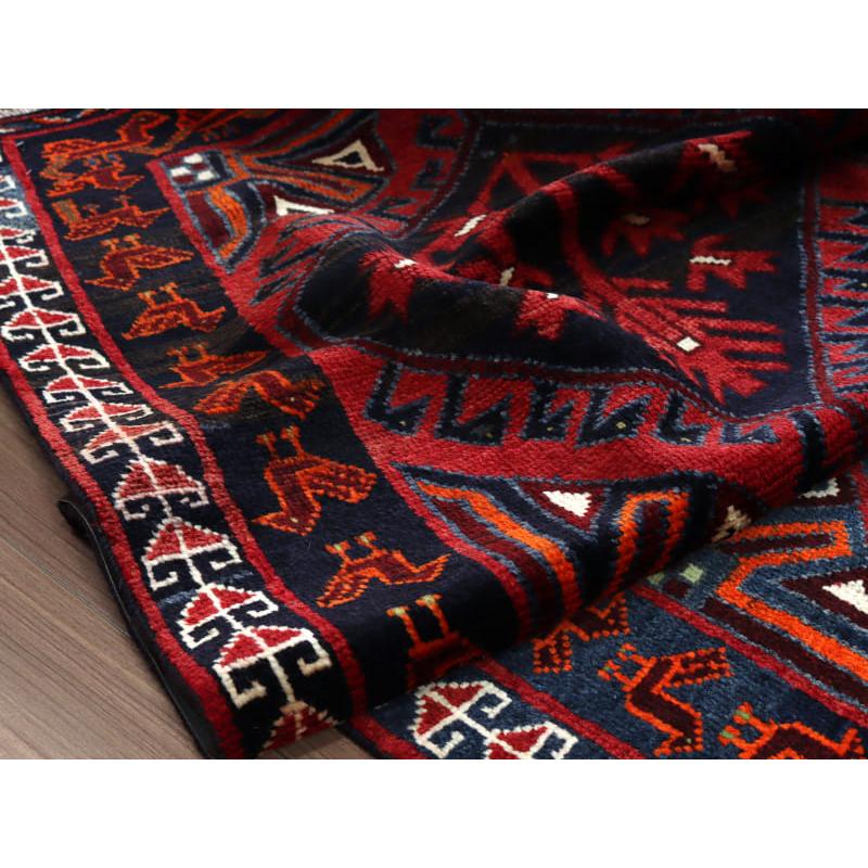 部族絨毯 ロリ族 220x155cm 連なるメダリオン | ブランド登録なし | 10