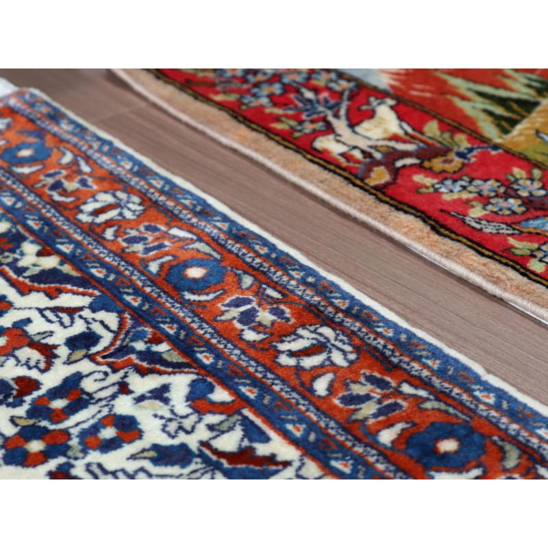 部族絨毯 サルーク 125x70cm 細かな織りの花模様 | ブランド登録なし | 04