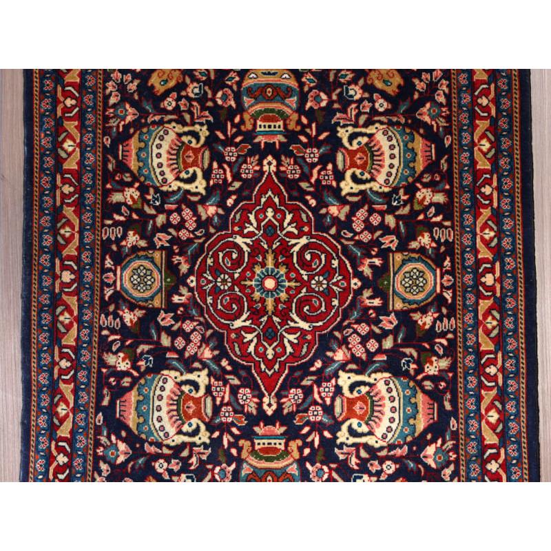 サルーク 手織りラグ 97x74cm 花瓶と動物 | ブランド登録なし | 04