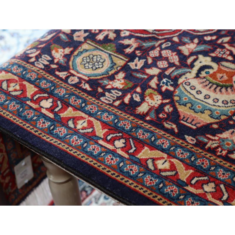 サルーク 手織りラグ 97x74cm 花瓶と動物 | ブランド登録なし | 09