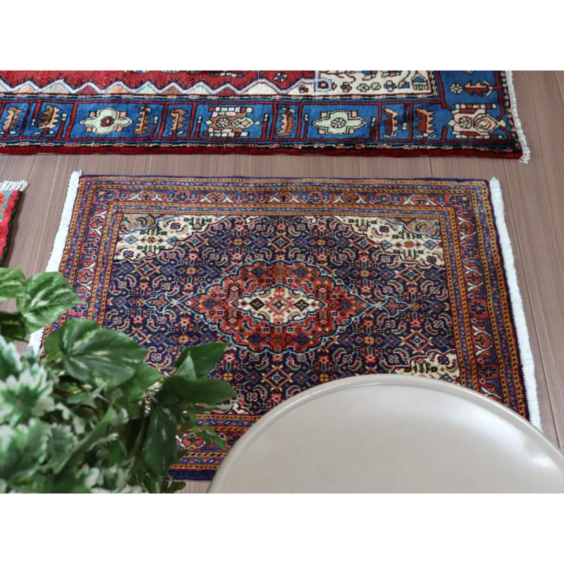 サルーク 手織り絨毯 85x70cm 幾何学モチーフ | ブランド登録なし | 02