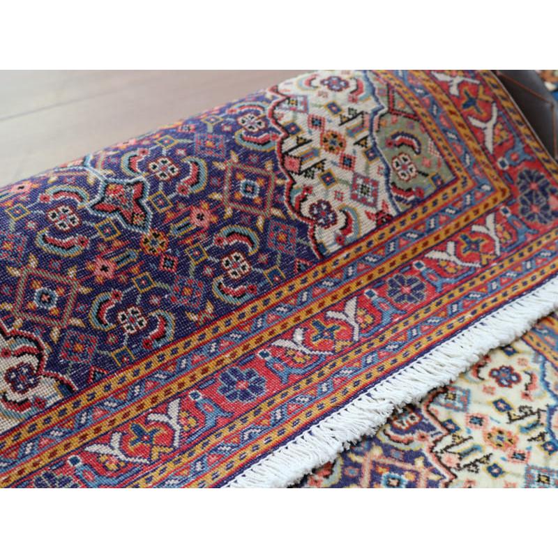 サルーク 手織り絨毯 85x70cm 幾何学モチーフ | ブランド登録なし | 06