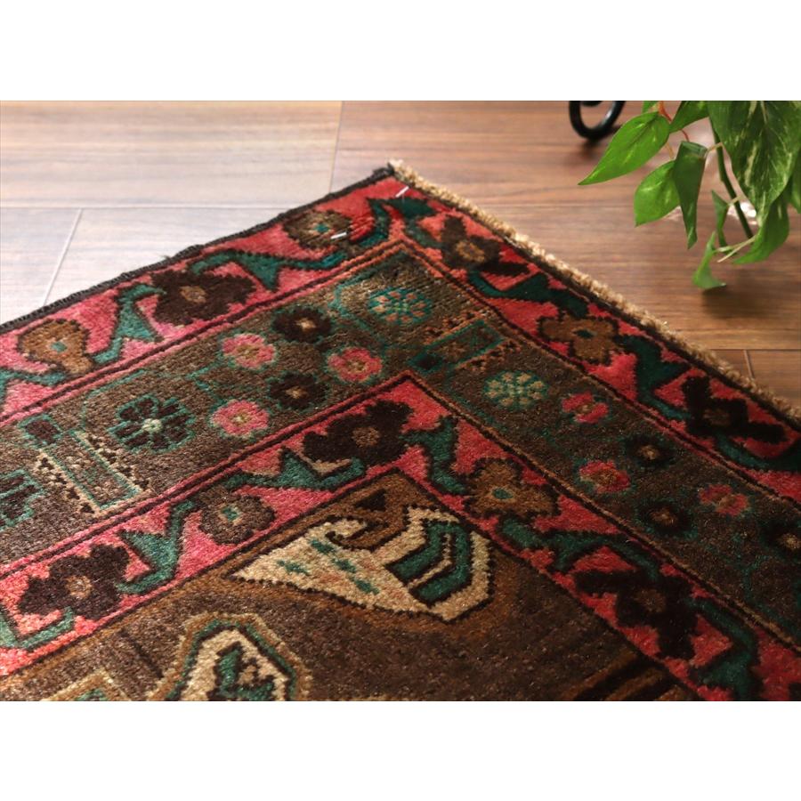 トライバルラグ バルーチ 148x95cm ２つのメダリオン ブラウン |  | 06