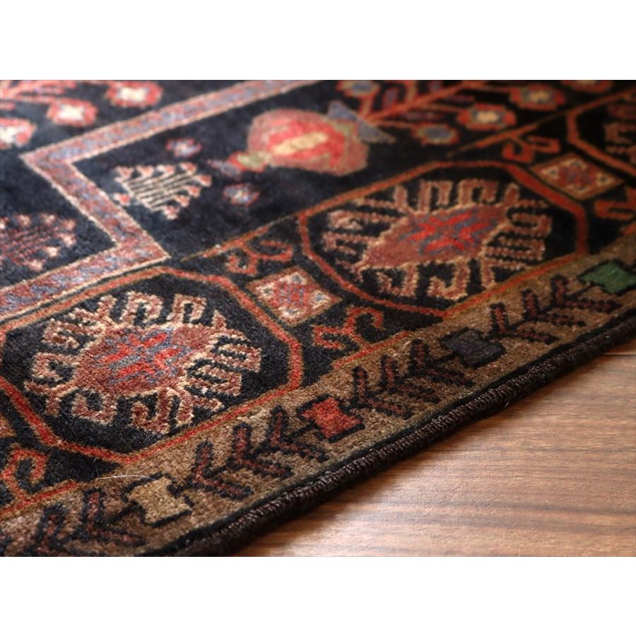 トライバルラグ バルーチ 121x82cm ミフラープ ブラック |  | 10