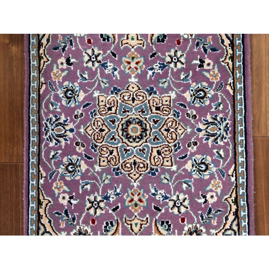 ペルシャ絨毯 ナイン 60x40cm Nain 9La ヴァイオレット |  | 02