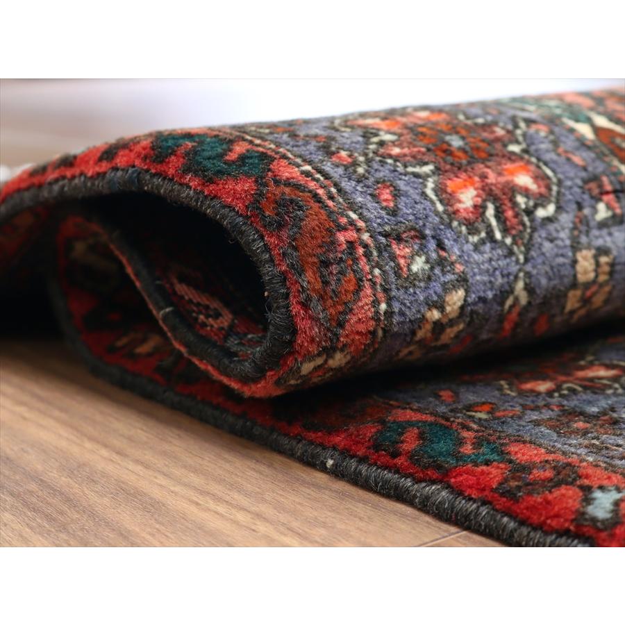 イランの手織り絨毯 ゴルトグ 204x133cm 六角メダリオン レッド ペルシャ絨毯 |  | 12