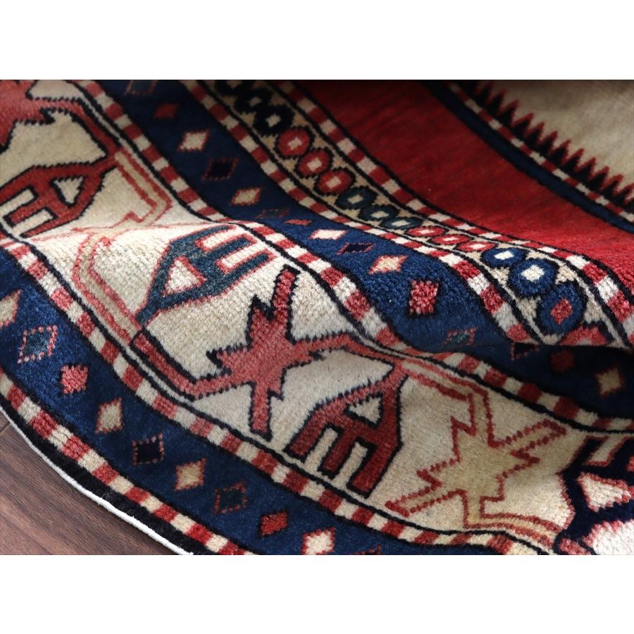 オールドラグ シルヴァン 150x120cm 手織り絨毯 幾何学モチーフ |  | 08