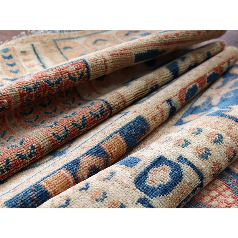 イランの手織り絨毯 バフティアリ 222x60cm タイルデザイン 細長いサイズ |  | 11