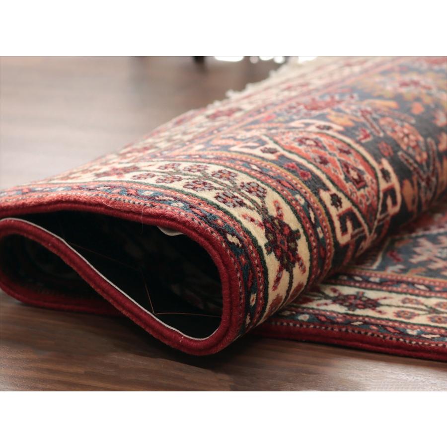 六角メダリオン 部族絨毯 125x82cm カシュカイ族の手織りラグ カシュクーリ |  | 12