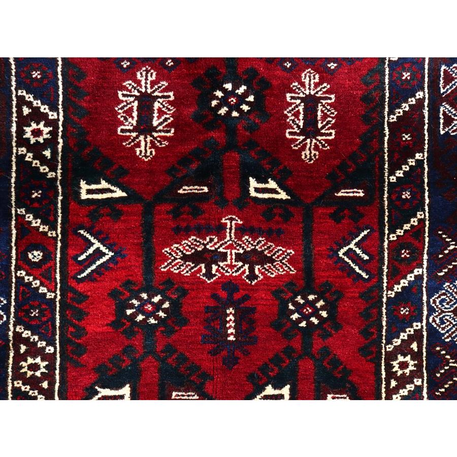 トルコ伝統の手織りラグ ドゥシュメアルトゥ 204x131cm カリヨラサイズ 生命の樹とエリベリンデ |  | 04