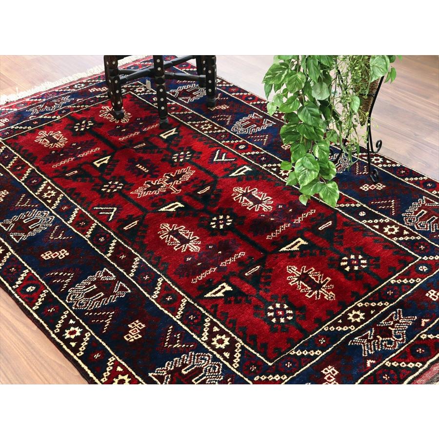 トルコ伝統の手織りラグ ドゥシュメアルトゥ 204x131cm カリヨラサイズ 生命の樹とエリベリンデ |  | 06