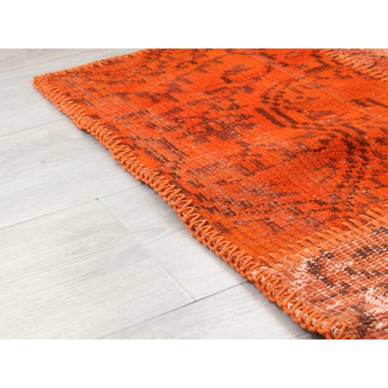 リサイクル・パッチワークラグ 222x152cm オレンジ/カリヨラサイズ |  | 09