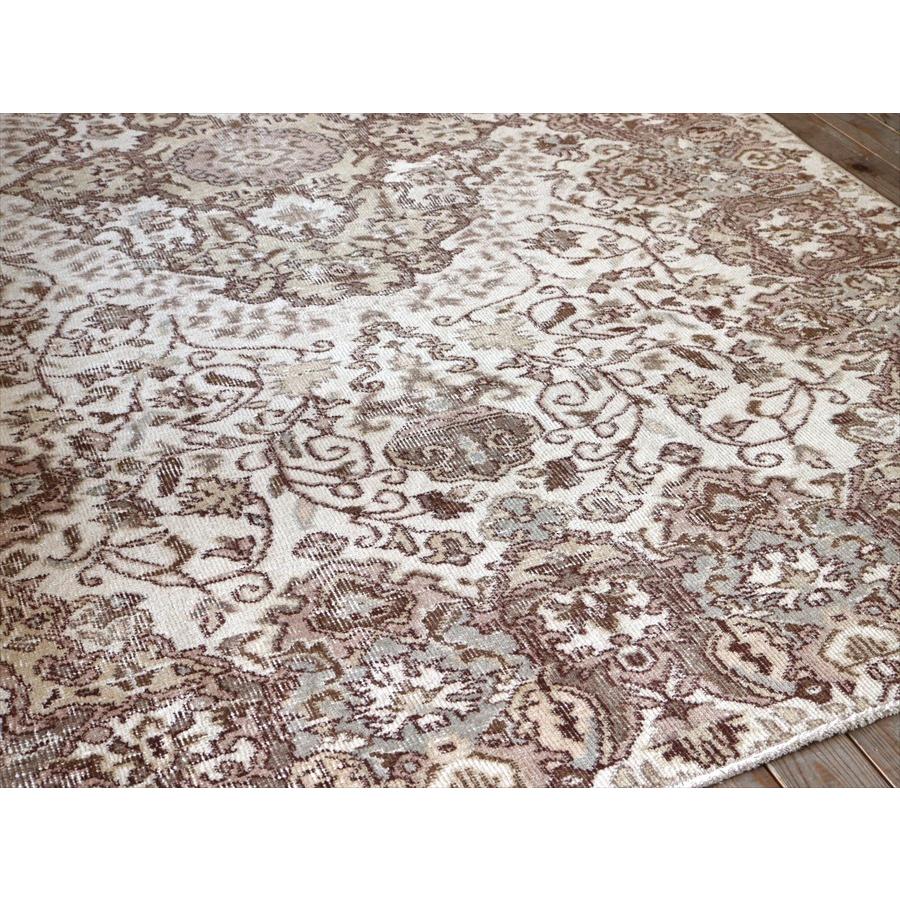 ヴィンテージ オーバーダイドラグ 274x169cm アイボリー | ブランド登録なし | 06