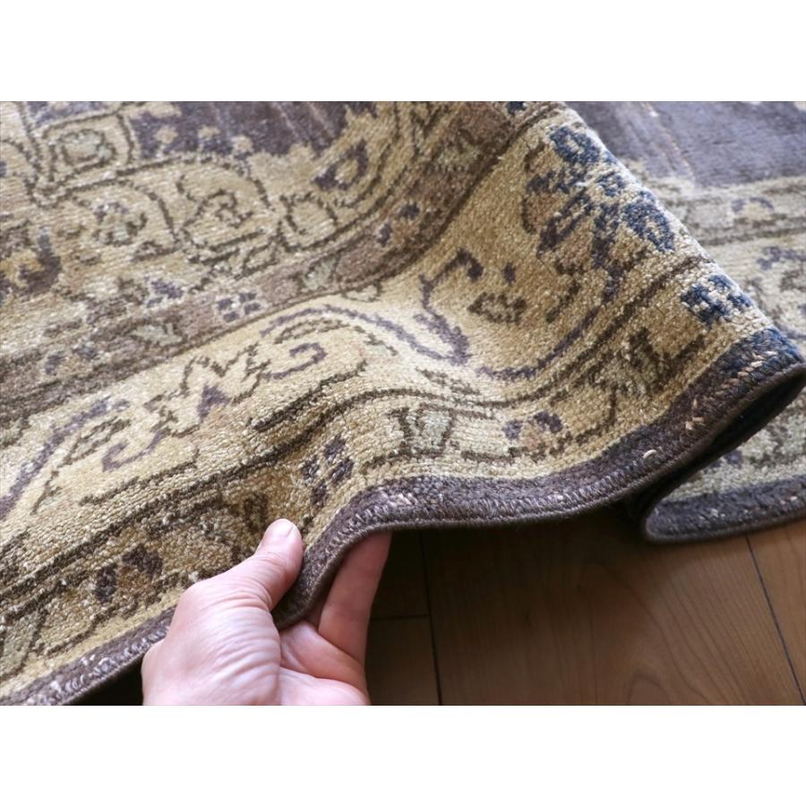 ヴィンテージラグ/トルコじゅうたん 204x120cm ウスパルタ/花のメダリオン | ブランド登録なし | 06