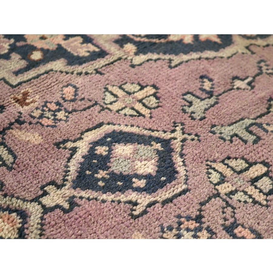 トルコじゅうたん トライバルラグ 180x104cm パステルに色褪せたあたたかみのある色使い |  | 10