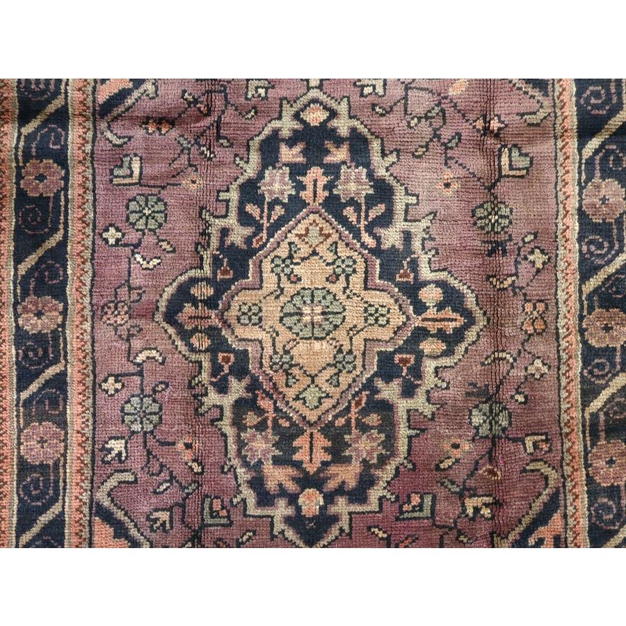 トルコじゅうたん トライバルラグ 180x104cm パステルに色褪せたあたたかみのある色使い |  | 04