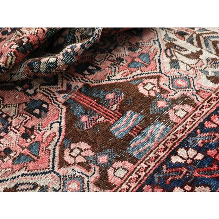 トライバルラグ バクティアリ族の部族絨毯 295x154cm 樹々と小花のデザイン |  | 14