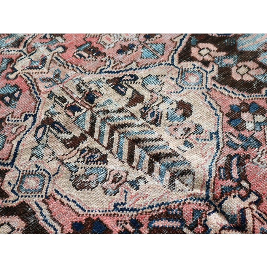 トライバルラグ バクティアリ族の部族絨毯 295x154cm 樹々と小花のデザイン |  | 05