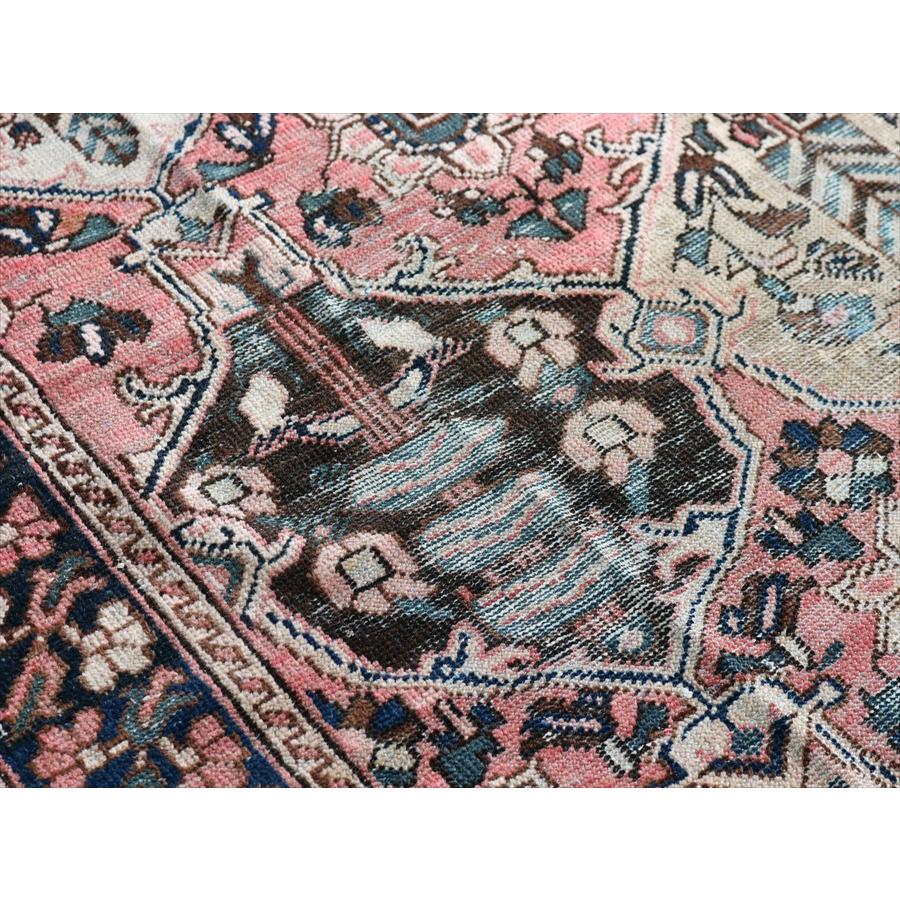 トライバルラグ バクティアリ族の部族絨毯 295x154cm 樹々と小花のデザイン |  | 06