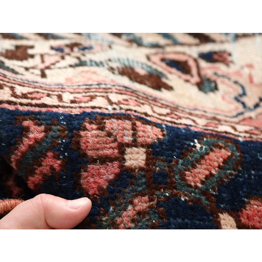 トライバルラグ バクティアリ族の部族絨毯 295x154cm 樹々と小花のデザイン |  | 08