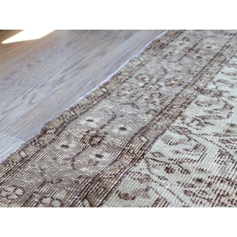 オーバーダイド ヴィンテージラグ ベージュ 276x166cm トルコ手織り絨毯 アップサイクル |  | 08