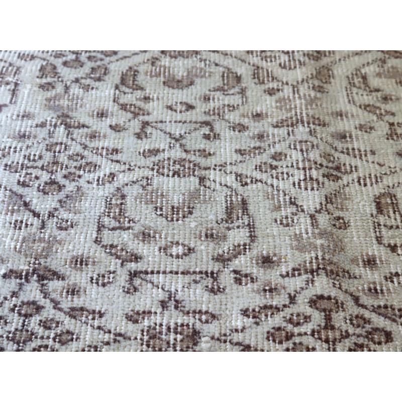 オーバーダイド ヴィンテージラグ ベージュ 276x166cm トルコ手織り絨毯 アップサイクル |  | 09