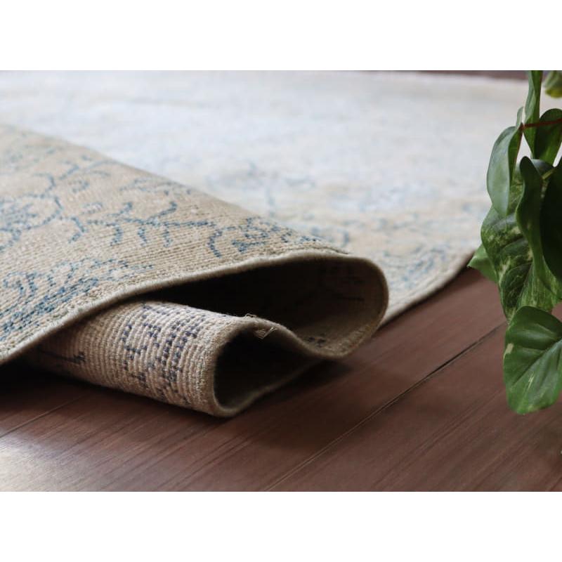 オーバーダイド　ヴィンテージラグ　グレーベージュ トルコ手織り絨毯　アップサイクル | ブランド登録なし | 10