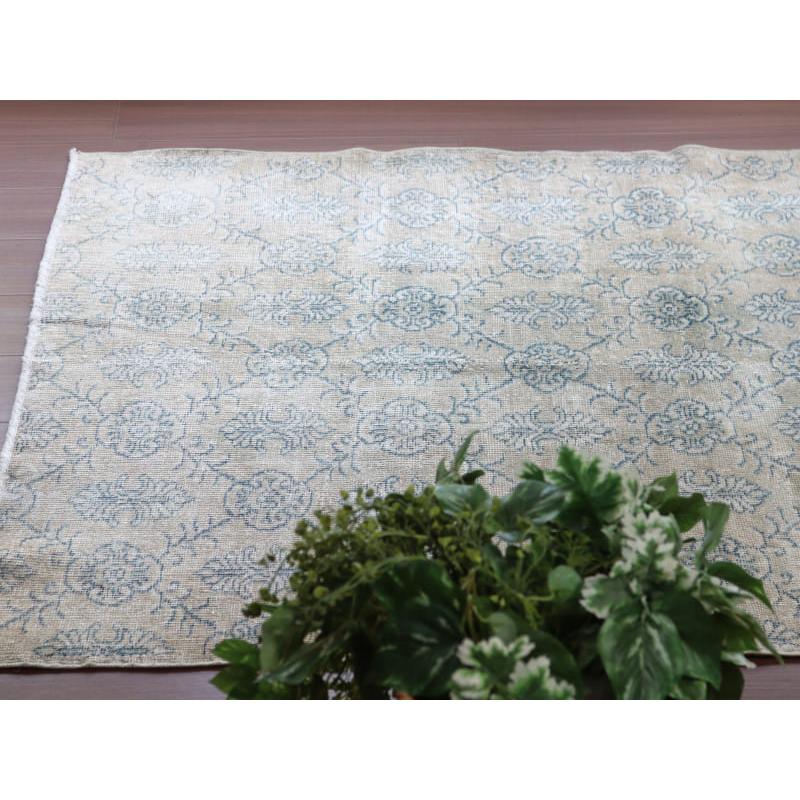 オーバーダイド　ヴィンテージラグ　グレーベージュ トルコ手織り絨毯　アップサイクル | ブランド登録なし | 03