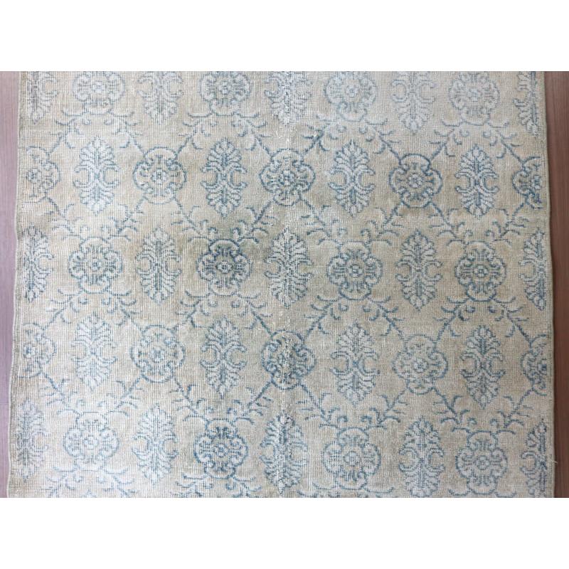 オーバーダイド　ヴィンテージラグ　グレーベージュ トルコ手織り絨毯　アップサイクル | ブランド登録なし | 04