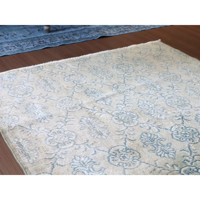 オーバーダイド　ヴィンテージラグ　グレーベージュ トルコ手織り絨毯　アップサイクル | ブランド登録なし | 05